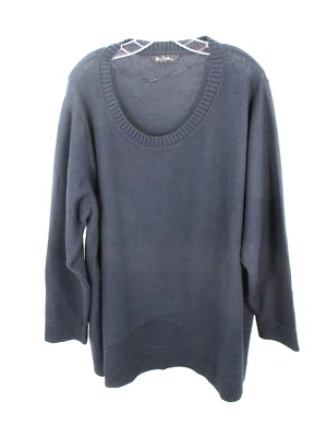 Suéter Pullover Mujer Talla 28/30 Azul Periwinkle Manga Larga NUEVO SIN ETIQUETAS ULLA POPKEN Foto 1 de 4