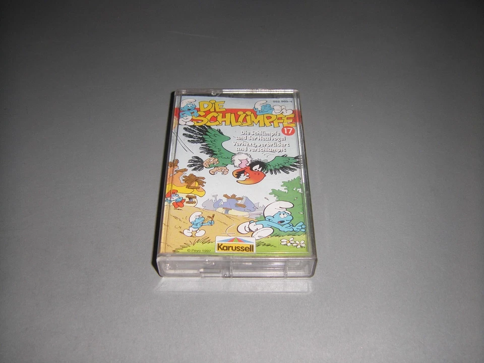 Auswahl Hörspiel-Kassetten - Die Schlümpfe - Folge 1 - 17 - Karussell MC - Bild 1 von 1