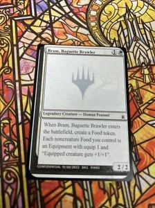 Bram, Baguette Brawler MTG unbekannt Event Playtest - Bild 1 von 2
