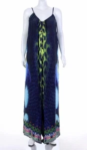Camilla Sz M JADE Wide Leg Jumpsuit 100% Silk Crystal Shoestring BNWT Warehouse - Picture 1 of 24