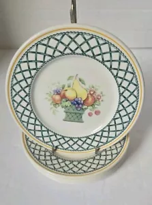 Villeroy & Boch Germany Basket 6 3/8" Bread & Butter Plate Lot Of 5 # 1748 - Picture 1 of 4
