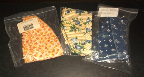 Longaberger Fabric Liner Darning Basket - Choose the pattern - BRAND NEW!! Cover