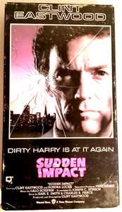 Sudden Impact (VHS, 1990)(Action) Clint Eastwood, Sondra Locke! - Picture 1 of 6