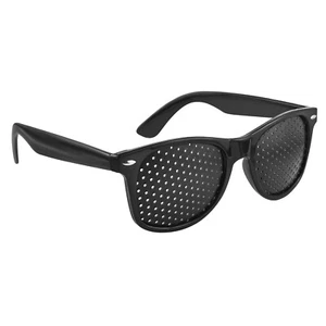 Augen-Trainer Lochbrille pinhole glasses Loch Brille Rasterbrille Entspannung - Bild 1 von 6