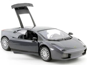 Lamborghini Gallardo Superleggera 1:24 Army Gray/Black Stripe 21149NX - Picture 1 of 8
