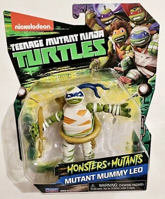 2024 TORTUGAS NINJA MUTANTES ADOLESCENTES MONSTRUOS + MUTANTES MUTANTE MOMIA LEO COMPAÑEROS DE JUEGO Foto 1 de 4