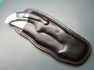 Leather pancake sheath for Cold Steel Espada XL - both versions or Rajah 2 - Picture 1 of 24