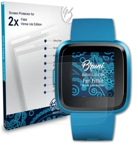 Bruni 2x Écran protecteur pour Fitbit Versa Lite Edition Protecteur d'écran - Photo 1 sur 4