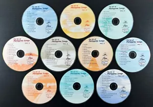 Lotto 10 - The Hit of Philippine Songs Volumi 1-10 - Karaoke VCD/Video CD - Foto 1 di 1
