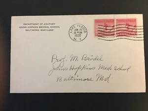 United States Scott's #716(VG) pair on first day cover, see pics - Picture 1 of 2