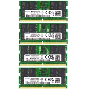 Samsung 64GB (4X16GB) DDR5 4800MHz PC5-44800 SODIMM Memory Ram M425R2GA3BB0-CQK - Picture 1 of 5