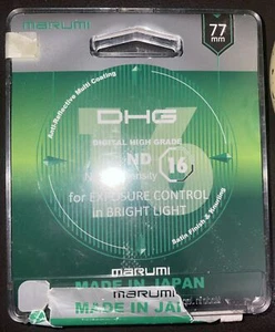 Marumi 77mm DHG Neutral Density ND16 4-Stop Filter - Picture 1 of 2