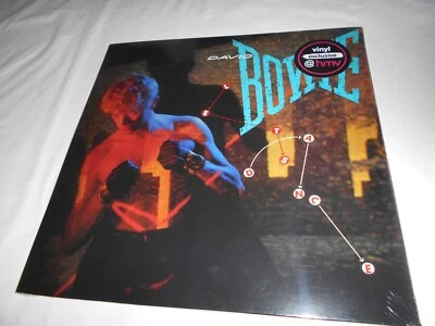 David Bowie Lets Dance HMV Exclusive Ltd Blue Vinyl LP 2018 Still Factory Sealed - Image 1 of 2