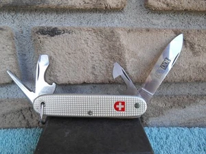 RARE WENGER DELEMONT 100 ANNIVERSARY 92 SWISS ARMY KNIFE 1893-1993 - Picture 1 of 20