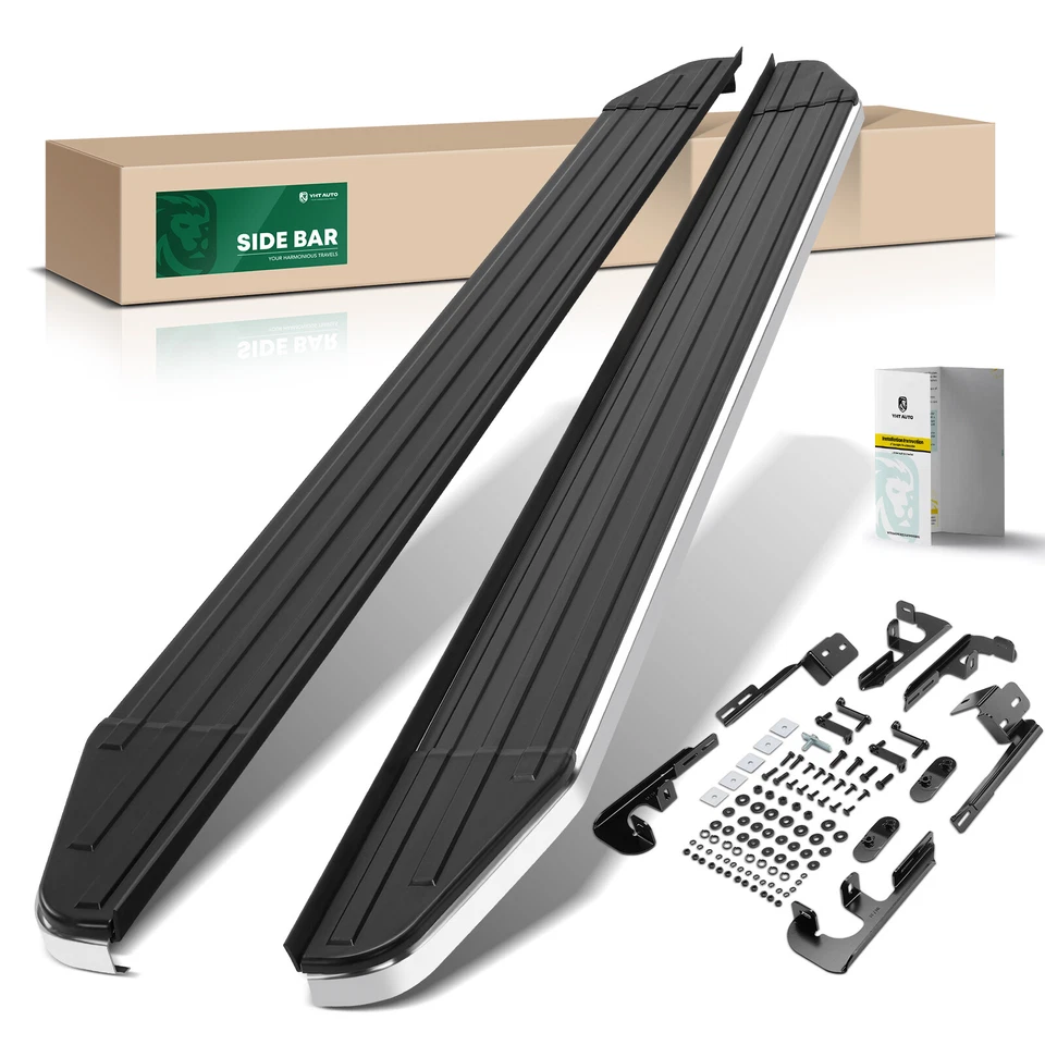 New 5.5" Aluminum Running Boards for Chevrolet Traverse 2009-2017 Sport Utility - Image 1 of 4