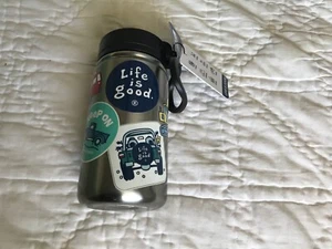 Life Is Good Edelstahl Kinder Wasserflasche 14oz Brandneu - Bild 1 von 3