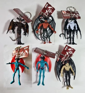 Go Nagai Devilman FIGURE Keychain Model Japan Anime AMON Devilman 6 Piece - Picture 1 of 5