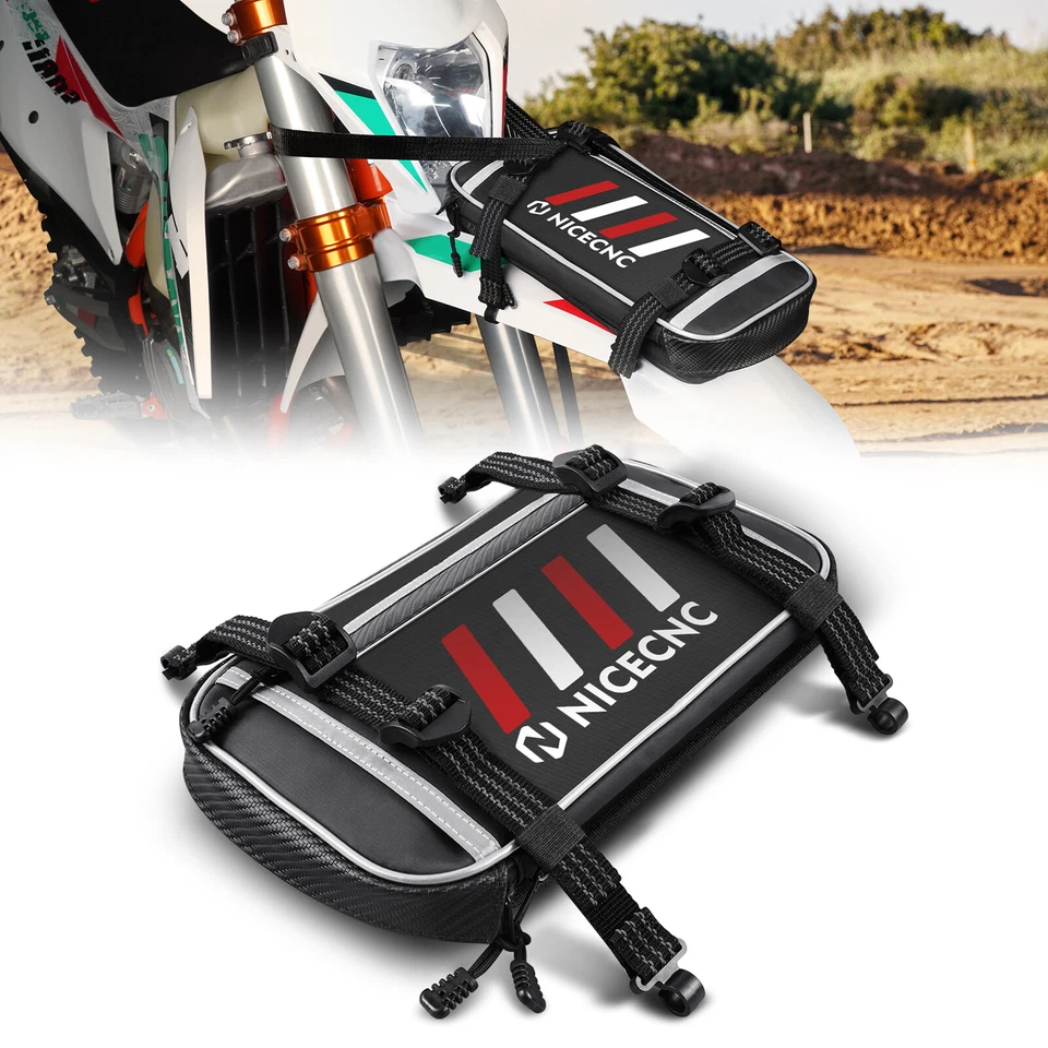 Enduro Off-Road Front Fender Bag For KTM 125 250 350 450 500 EXC XC-F W SX Foto 1 de 4