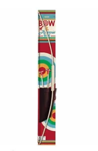 NUOVO Schylling 5pz Arco e Freccia in Legno Giocattolo Tiro con l'Arco Gioco Set - Foto 1 di 4