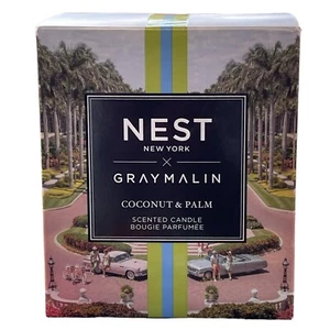 NEST New York Gray Malin Coconut & Palm Candle 7 oz Limited Edition Box New - Picture 1 of 5