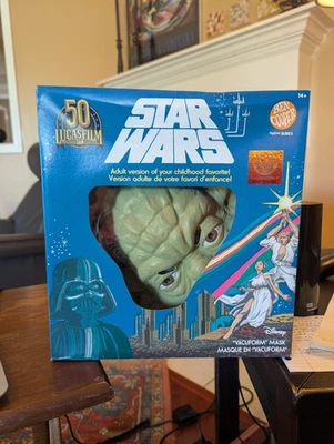Ben Cooper Rubíes Lucasfilm 50th Star Wars Vacuform Máscara Yoda Disfraz 5000 Foto 1 de 4
