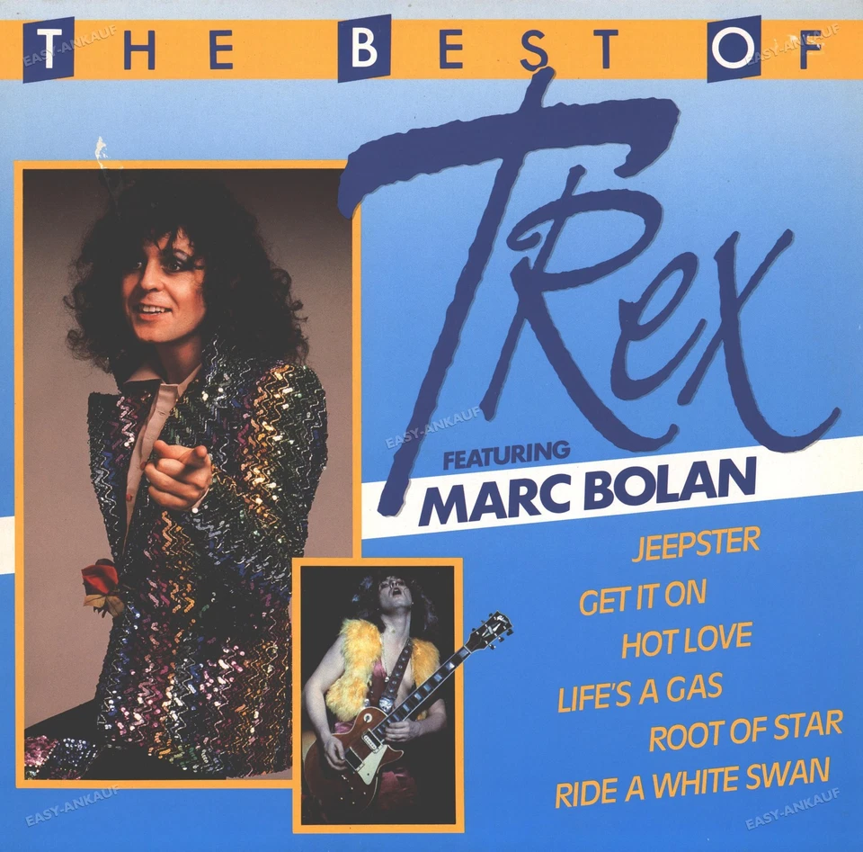 T Rex Featuring Marc Bolan - The Best Of ESP LP (VG+/VG) Vinyl . - Image 1 of 1