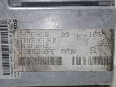 DDE7793443 CENTRALINA MOTORE / 0281010565 / 31298 PER BMW 3 COMPACT E46 320 TD - Immagine 1 di 4