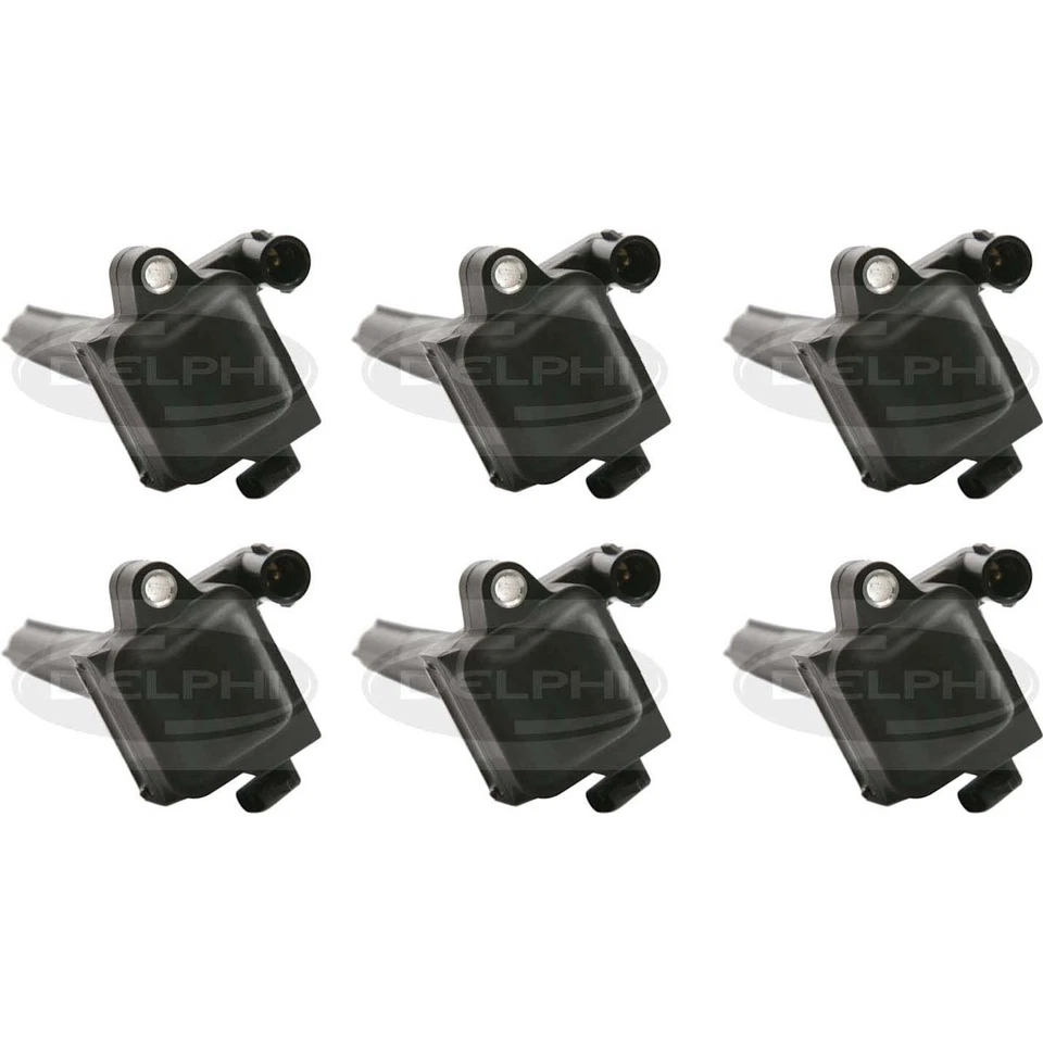 SET-DELGN10218-3 Delphi Juego de 6 bobinas de encendido para Toyota Solara Sienna Camry Foto 1 de 3