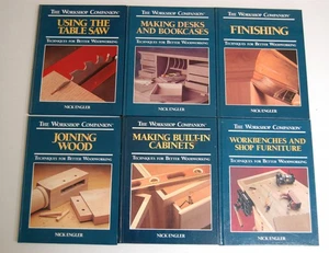 Six Workshop Companion Woodworking Books by Nick Engler HC Very Good Condition - Picture 1 of 1