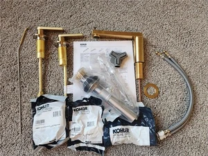 Kohler K-73060-4-2MB Composed Bath Faucet Lever Handles V.M.B. Brass - Picture 1 of 1
