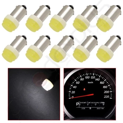 20X BA9S Xenón Blanco Lámpara LED Cuadro de Instrumentos Panel Tablero Bombilla Bayoneta Foto 1 de 4
