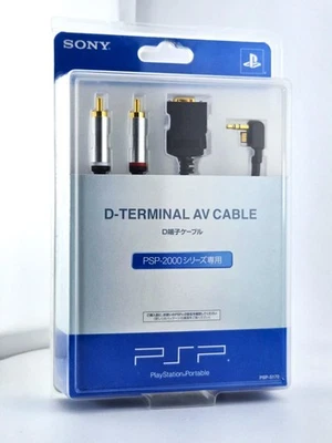 NUEVO SELLADO SONY PSP 2000 3000 PlayStation Portátil D-Terminal Cable PSP-S170 Foto 1 de 4