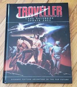 Mongoose Traveller RPG - Core Rulebook Update 2022 New - Picture 1 of 4