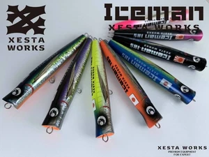 XESTA WORKS ICEMAN 185mm chart back - Picture 1 of 2
