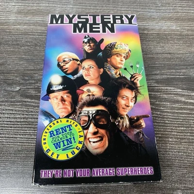 Mystery Men (VHS, 2000) Janeane Garafalo, Ben Stiller, William H. Macy Foto 1 de 4