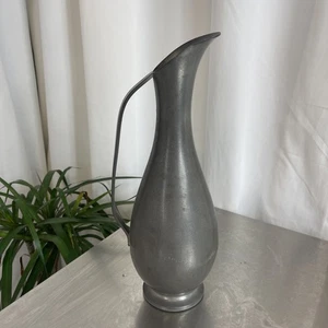 Vintage Royal Holland Modernist Pewter Jug 35cm - Picture 1 of 6