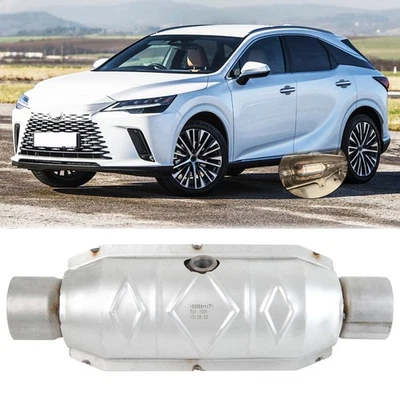 Каталитический преобразователь высокого и расхода 2,5 дюйма на входе/выходе для Lexus RX400H 3,3 л V6 EPA - Изображение 1 из 4