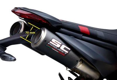 SC Project CRT  Hypermotard 950 Db killer - Imagen 1 de 4