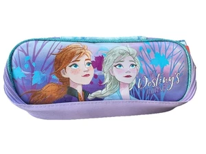 BORSELLINO FROZEN FLOP ELSA DISNEY BAMBINI ASILO ELEMENTARI ASTUCCIO PORTA PENNE - Picture 1 of 5