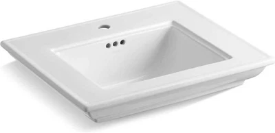 Kohler K-29999-1-0 Memoirs Fireclay Pedestal Bathroom Sink -Less Pedestal & Legs - Image 1 of 4