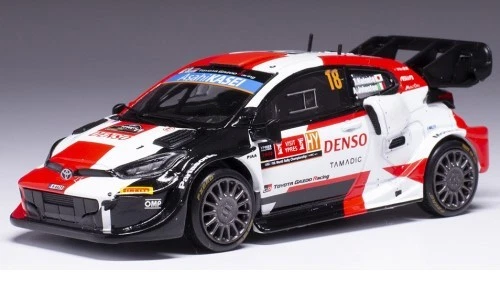 IXO MODEL RAM876 TOYOTA YARIS WRC N.18 RALLY YPERN 2022 KATSUTA-JOHNSTON 1:43 Mo - Immagine 1 di 1
