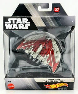 Mattel Hot Wheels Starships Select Ahsoka Tano's T-6 Jedi Shuttle #27 - Picture 1 of 6