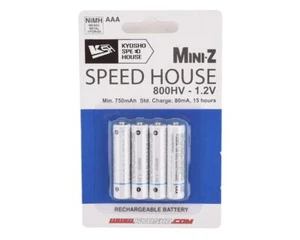 Kyosho Speed House Mini-Z AAA NiMh Batteries (800HV) (4) - Picture 1 of 1