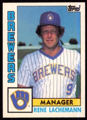 1984 Topps Traded Rene Lachemann Milwaukee Brewers #67T - Image 1 of 2