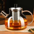 Small Glass Teapot with Infuser,Tea Pot Stovetop Safe Blooming and Loose Leaf...