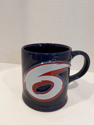 Mark Martin Valvoline Roush Racing NASCAR #6 Coffee/Tea Cup Mug Blue NEW Cover