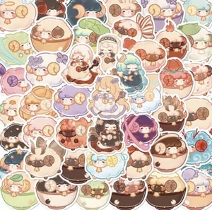 SUPER CUTE Anime stickers for laptop Magic bag - Picture 1 of 1