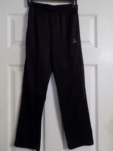 Pantalones para correr Tek Gear para niños talla 10-12 M cintura elástica para niños negros - Imagen 1 de 5