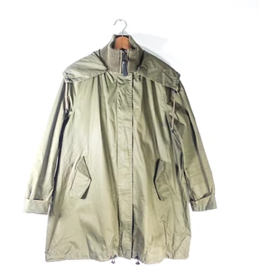 Derek Lam Jacket Womens Size 6 Army Green Parka Full Zip Lightweight 10 CROSBY - Picture 1 of 14