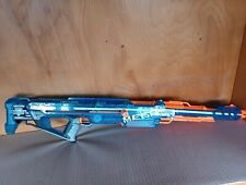 NERF N-Strike Elite Centurion Blaster MEGA Series Ice Blue Special Edition  Works